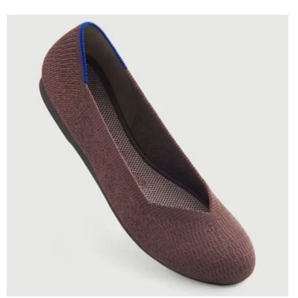 Womens Rothy’s Truffle Python Rounded Toe Brown F… - image 2